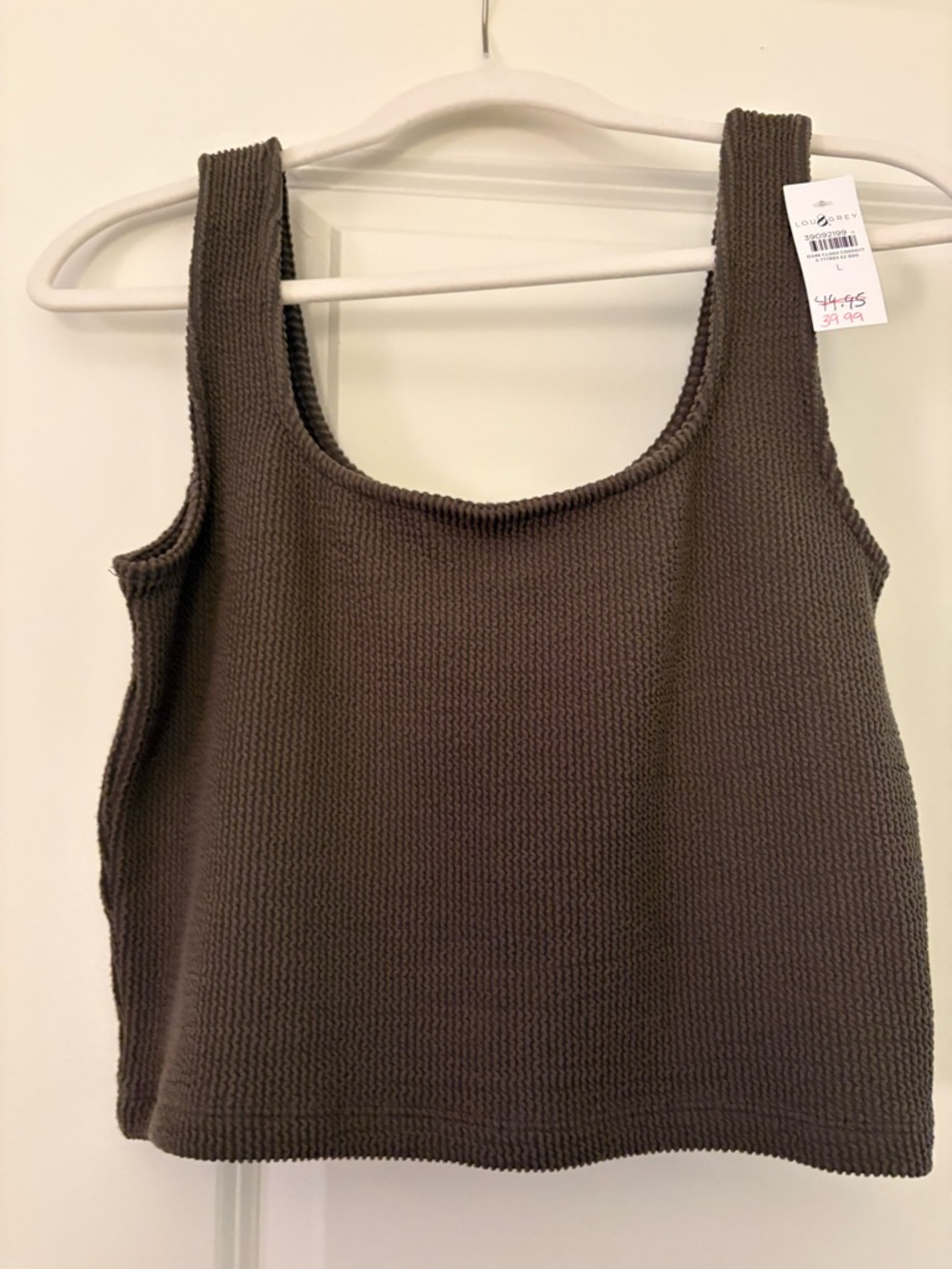 LOFT Lou & Grey Crinkle Tank Top NWT